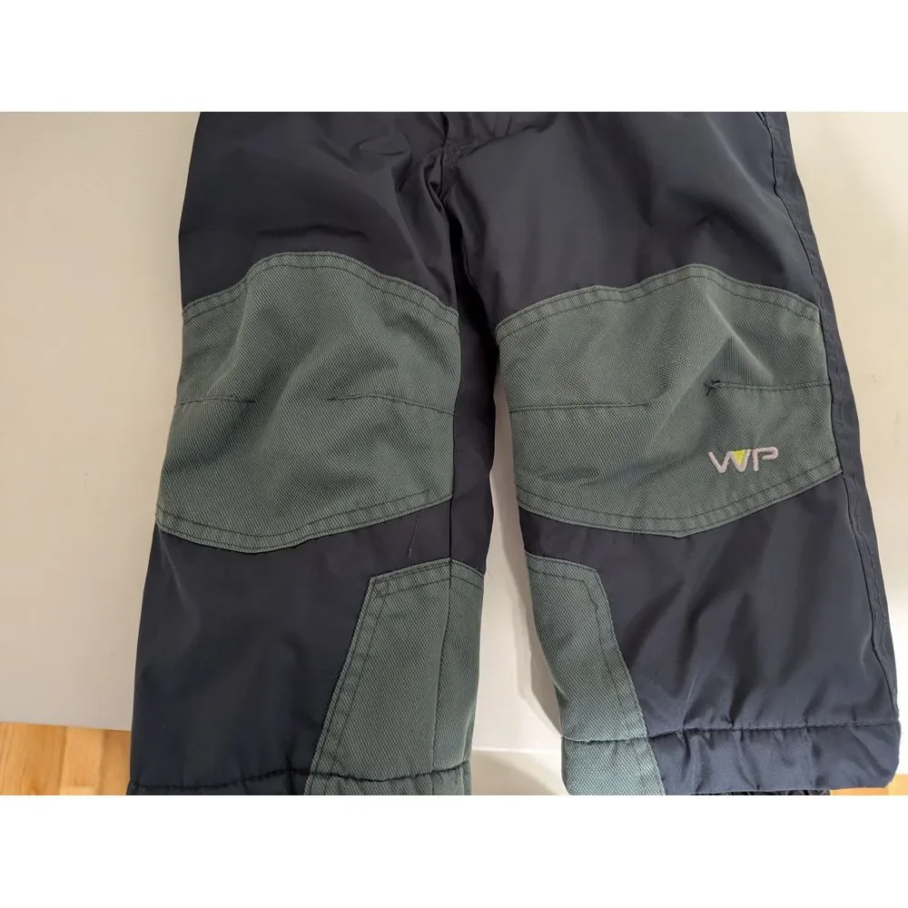 Weatherproof Kids Snow Bib Overalls Winter Ski Snowboard Fleece Lined 2T Pockets - Picture 7 of 10